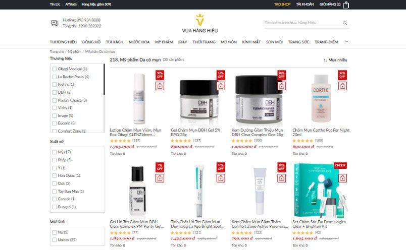 Cách phân biệt các loại mụn dễ bắt gặp trên da