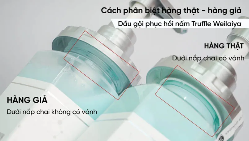 Bỏ túi 5 cách phân biệt dầu gội Weilaiya thật giả cực chuẩn