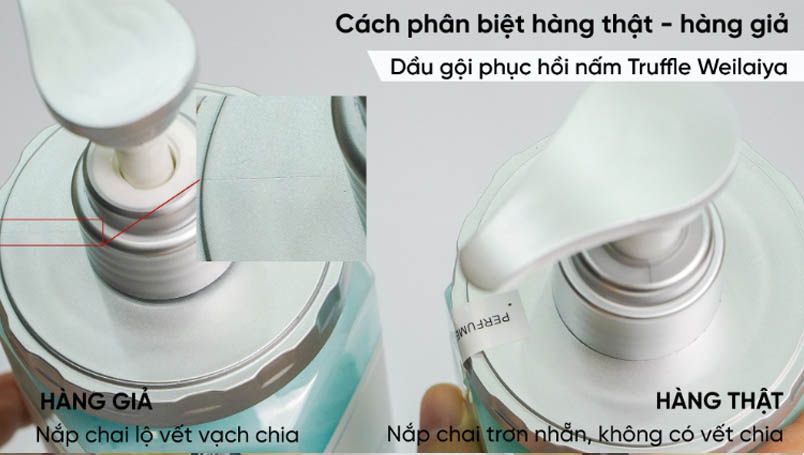 Bỏ túi 5 cách phân biệt dầu gội Weilaiya thật giả cực chuẩn