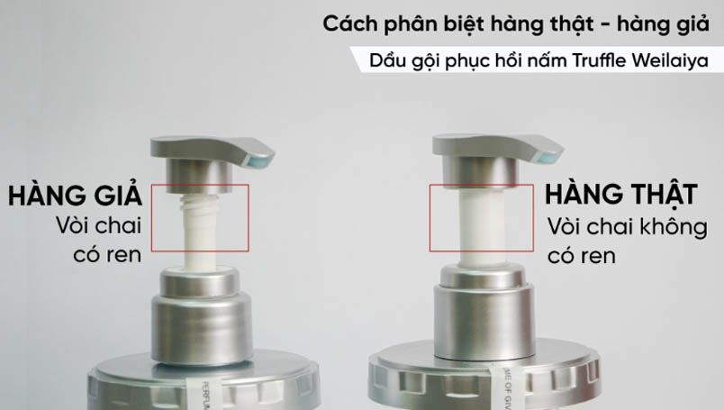 Bỏ túi 5 cách phân biệt dầu gội Weilaiya thật giả cực chuẩn