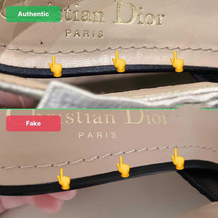 Học cách phân biệt giày Dior thật giả từ các chuyên gia thời trang