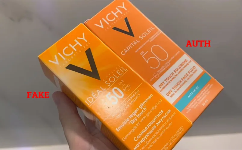 Top 6 Cách Phân Biệt Kem Chống Nắng Vichy Thật Giả Chi Tiết