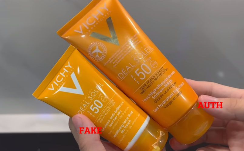 Top 6 Cách Phân Biệt Kem Chống Nắng Vichy Thật Giả Chi Tiết