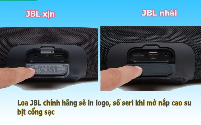 Hướng dẫn 6 cách phân biệt loa JBL thật giả đơn giản, chính xác - 3