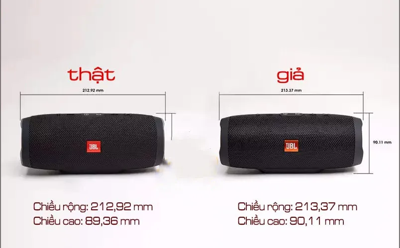 Hướng dẫn 6 cách phân biệt loa JBL thật giả đơn giản, chính xác - 4