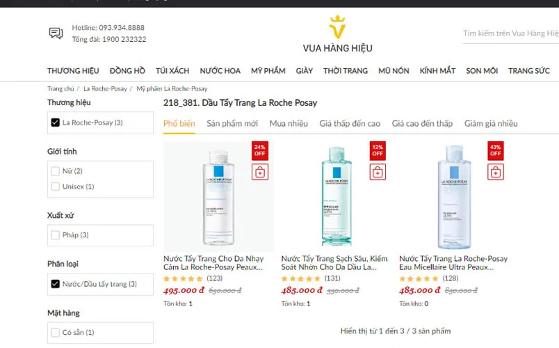 7 cách phân biệt tẩy trang La Roche Posay thật giả đơn giản chuẩn xác