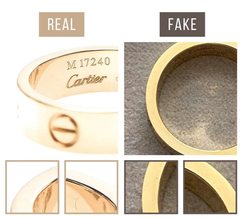 6 cách phân biệt trang sức Cartier thật giả bằng mắt thường
