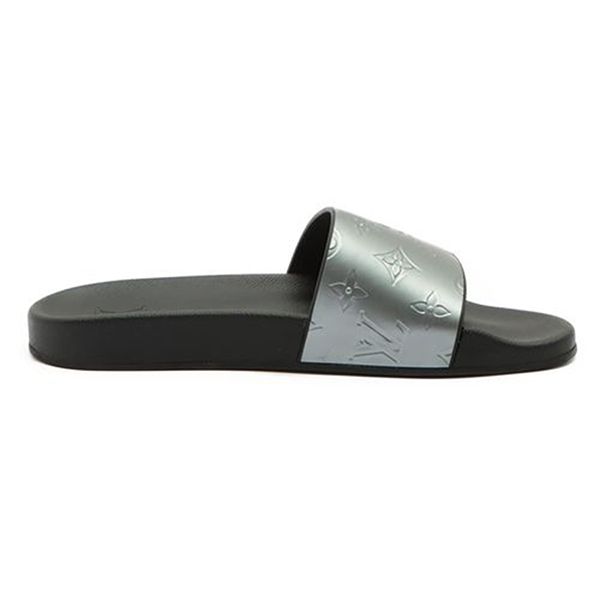 Dép Nam Louis Vuitton LV Waterfront Line Mule Grey VS0251 Màu Xám Size 40 - Dép - Vua Hàng Hiệu