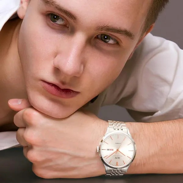 Đồng Hồ Nam I&W Carnival 509G12 Automatic Màu Bạc - Đồng hồ - Vua Hàng Hiệu