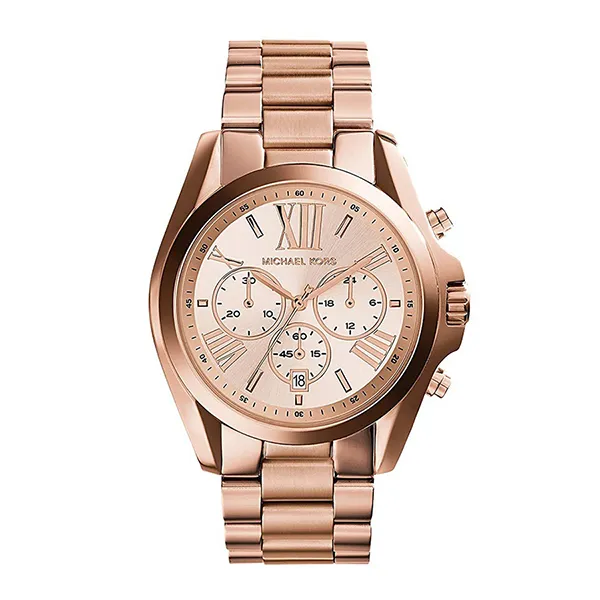 Đồng Hồ Nam Michael Kors MK5503 Watch 42mm Màu Vàng Hồng - Đồng hồ - Vua Hàng Hiệu