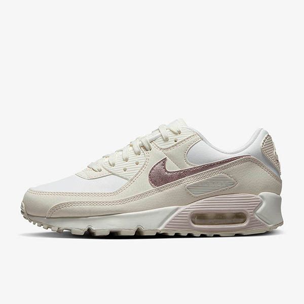 Giày Thể Thao Nữ Nike Air Max 90 Women's Shoes DX0115-101 Màu Trắng Kem Size 42 - Giày - Vua Hàng Hiệu