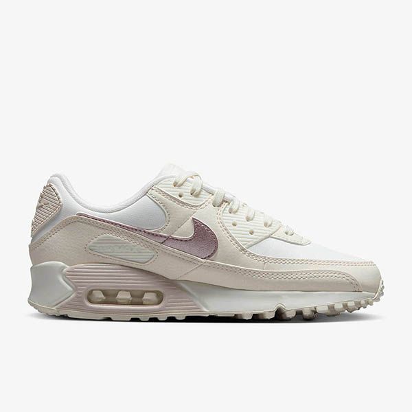 Giày Thể Thao Nữ Nike Air Max 90 Women's Shoes DX0115-101 Màu Trắng Kem Size 42 - Giày - Vua Hàng Hiệu