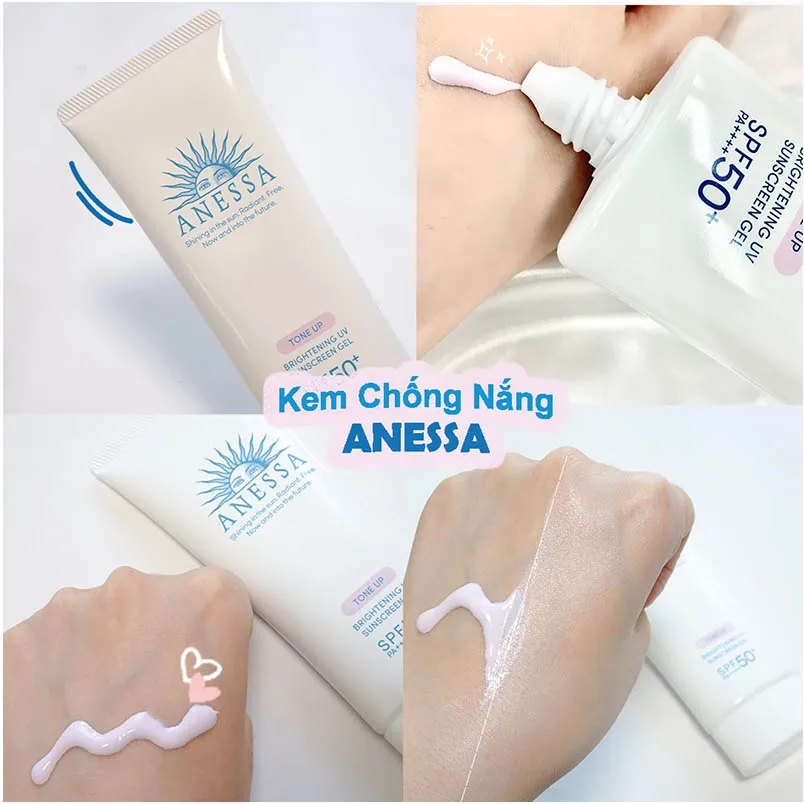 Review 3 kem chống nắng Anessa nâng tone tốt 2025