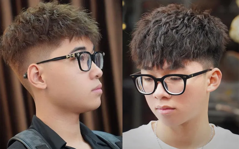 Uốn tóc ruffled là gì? 9+ kiểu tóc ruffled bảnh bao cho nam vô cùng đẹp