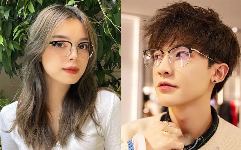 Mặt trái xoan đeo kính gì? Gợi ý gọng kính nam nữ vô cùng đẹp
