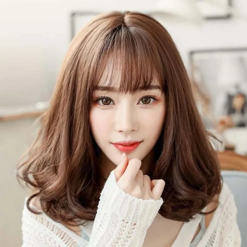 24 kiểu tóc nhuộm màu nâu hạt dẻ tự nhiên vô cùng đẹp 2025