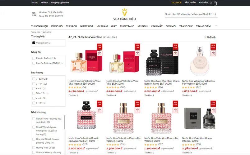 7 chai nước hoa Valentino nữ mùi nào rất thơm lưu hương lâu - 12