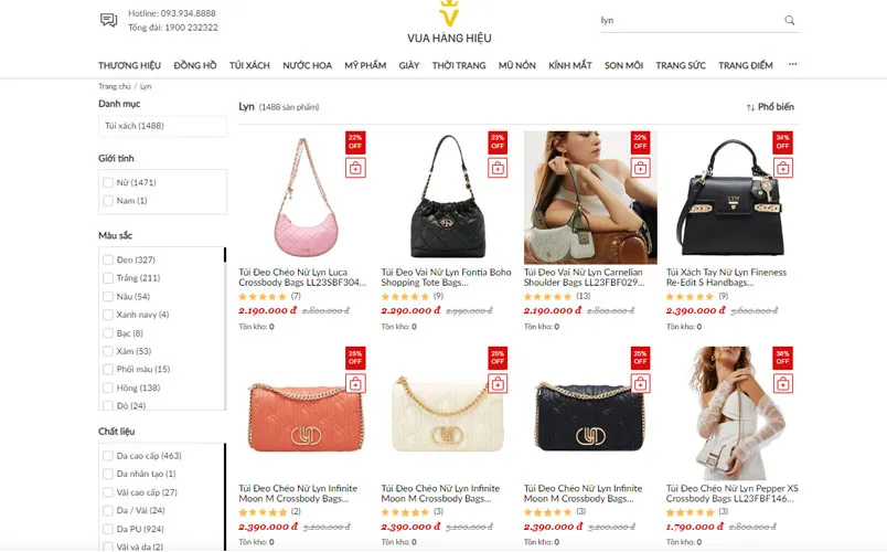 Hướng dẫn cách phân biệt túi Lyn AUTH và FAKE