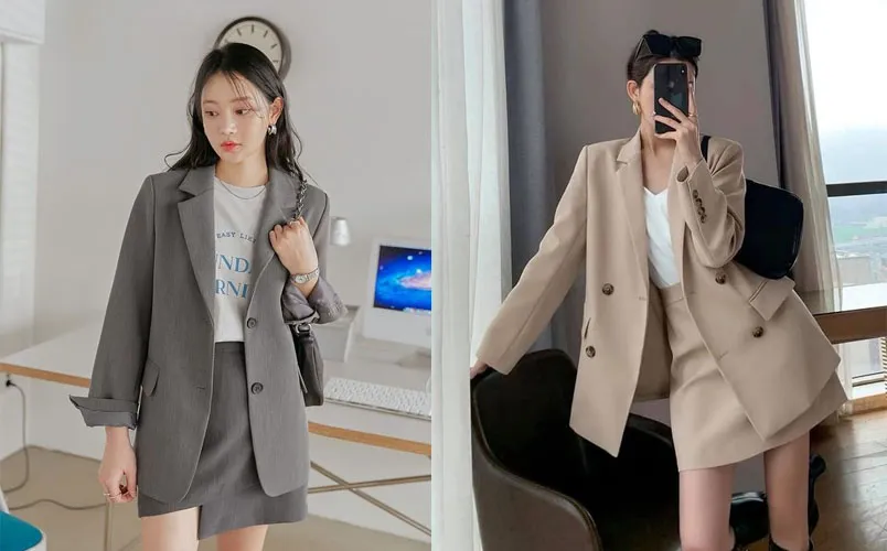 12+ cách phối đồ với áo blazer nữ trẻ trung, phong cách