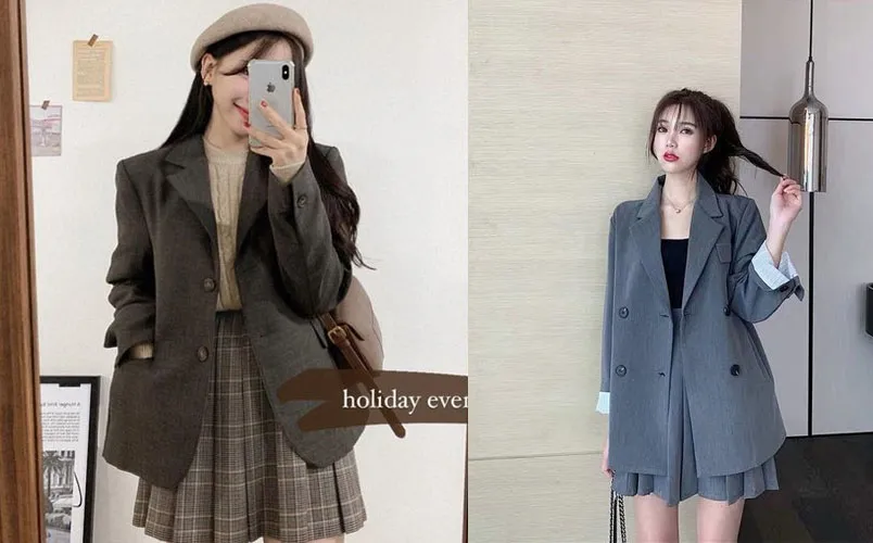 12+ cách phối đồ với áo blazer nữ trẻ trung, phong cách