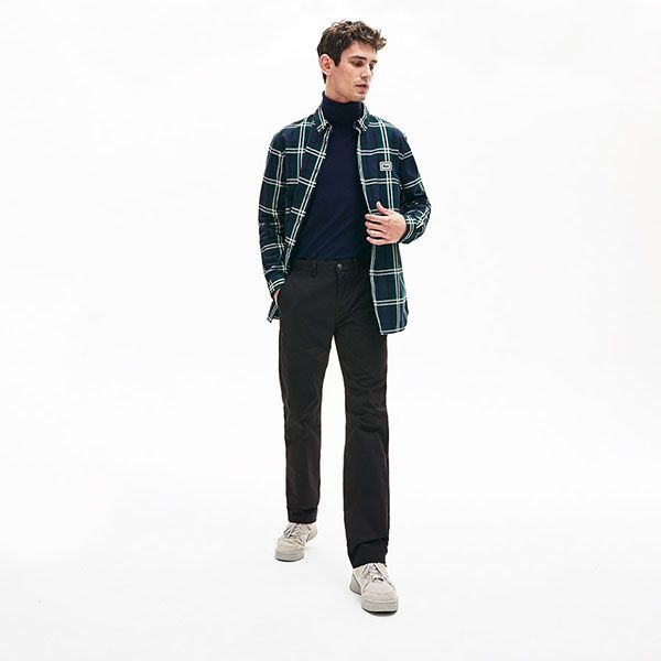 Quần Kaki Nam Lacoste Men's HH8811031 Black Màu Đen Size 38/34 - Thời trang - Vua Hàng Hiệu