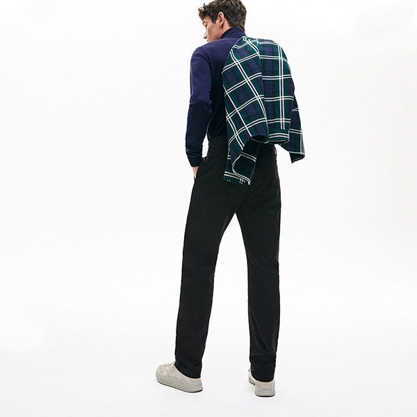 Quần Kaki Nam Lacoste Men's HH8811031 Black Màu Đen Size 38/34 - Thời trang - Vua Hàng Hiệu
