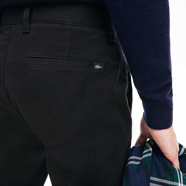 Quần Kaki Nam Lacoste Men's HH8811031 Black Màu Đen Size 38/34 - Thời trang - Vua Hàng Hiệu