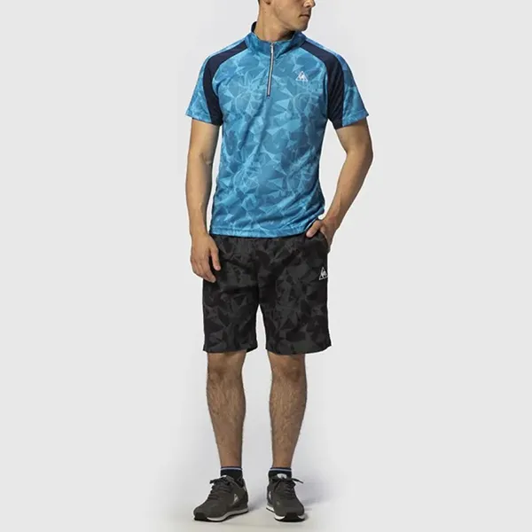 Quần Short Nam Le Coq Sportif QMMPJG22 Màu Đen - Thời trang - Vua Hàng Hiệu