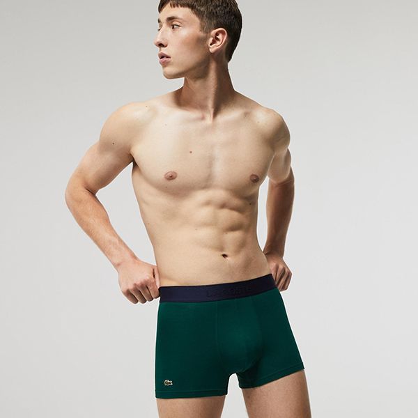 Set Quần Lót Nam Lacoste Men’s Stretch Cotton Trunk 3-Pack 5H75961DW Size 4 - Thời trang - Vua Hàng Hiệu