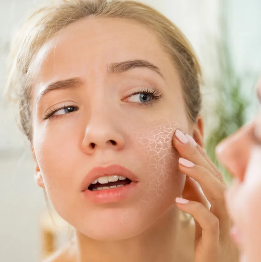 Quy trình và sản phẩm skincare cho da sần sùi, khô ráp