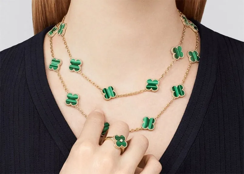 Top 7 nhẫn cỏ 4 lá Van Cleef Arpels được đáng mua