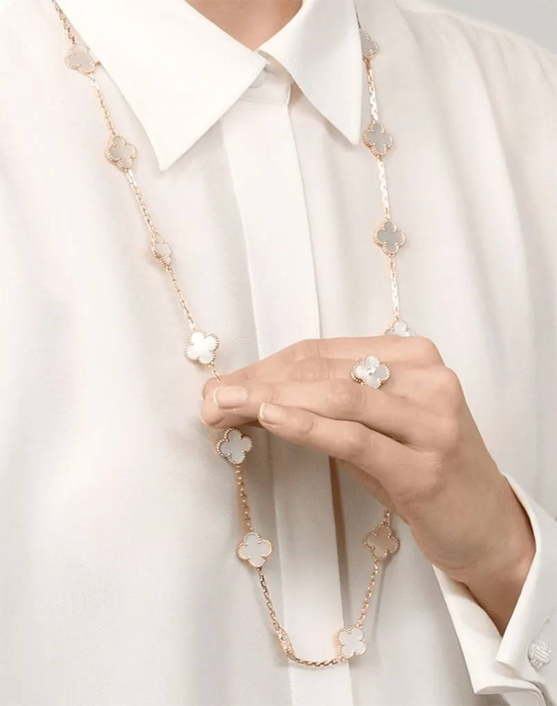 Top 7 nhẫn cỏ 4 lá Van Cleef Arpels được đáng mua