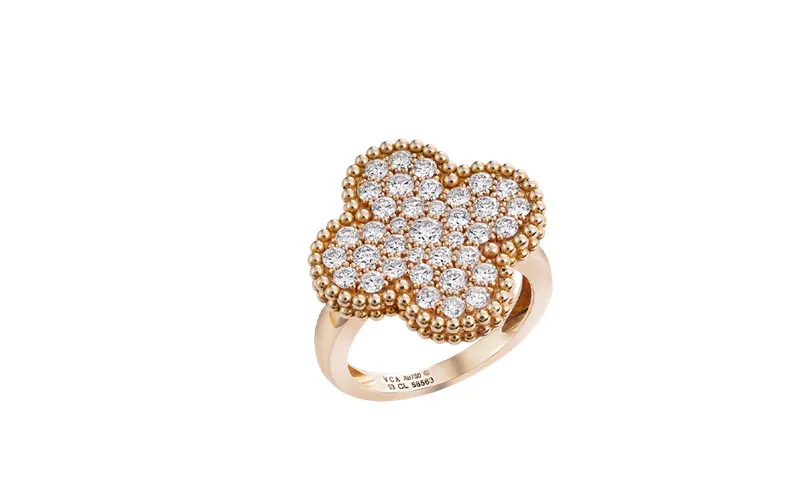 Top 7 nhẫn cỏ 4 lá Van Cleef Arpels được đáng mua