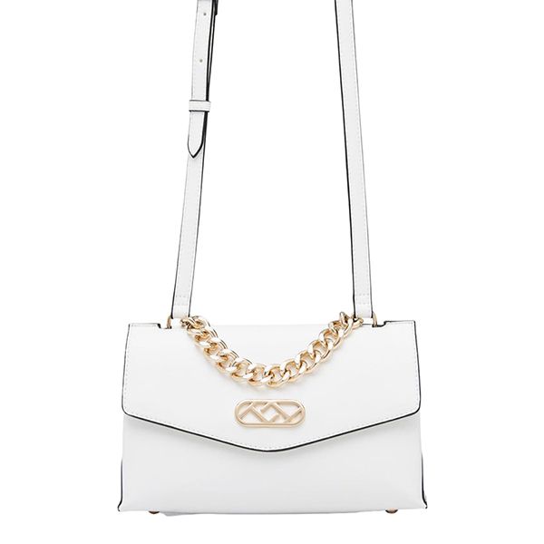 Túi Đeo Chéo Nữ Lyn Lissa Crossbody Bags LL23FBF016 Màu Trắng - Túi xách - Vua Hàng Hiệu