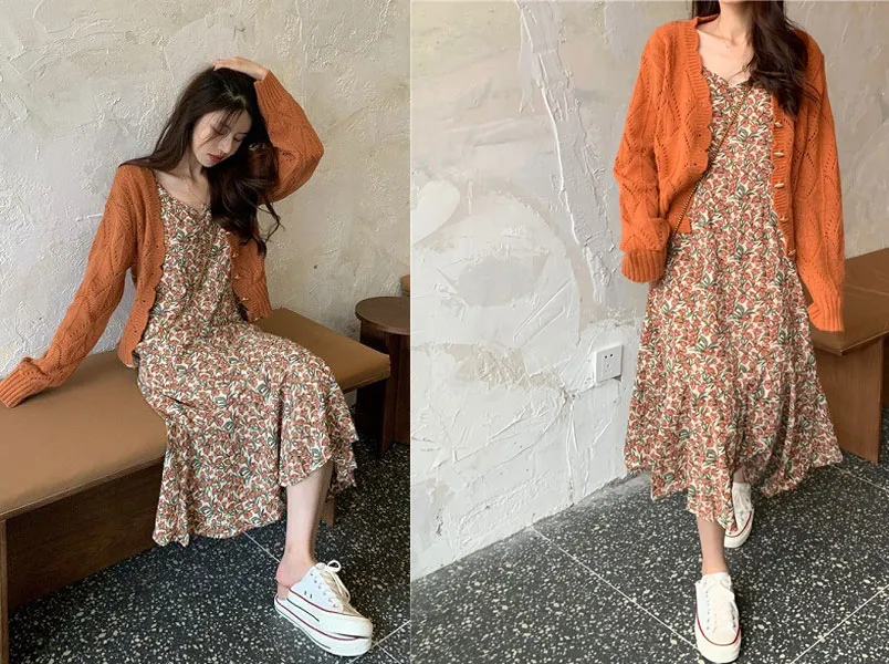 11 cách phối đồ với áo khoác len cardigan mỏng mùa thu vô cùng đẹp