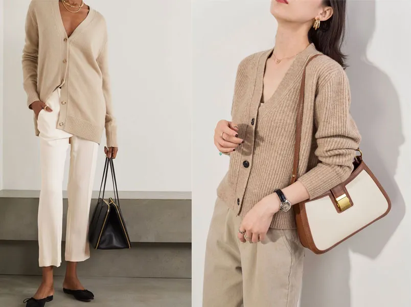 11 cách phối đồ với áo khoác len cardigan mỏng mùa thu vô cùng đẹp