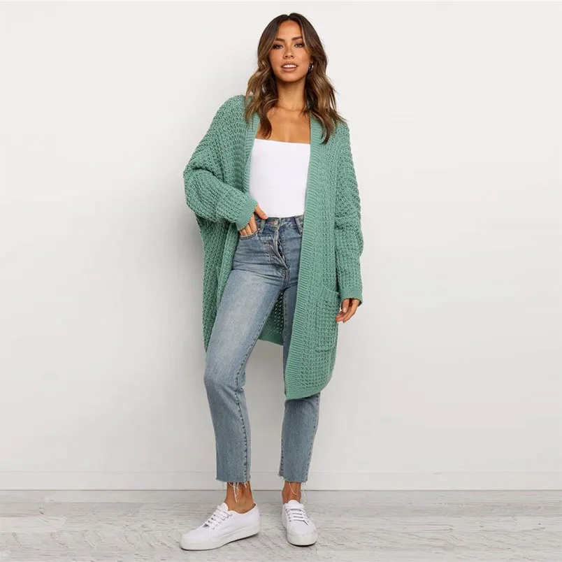 11 cách phối đồ với áo khoác len cardigan mỏng mùa thu vô cùng đẹp