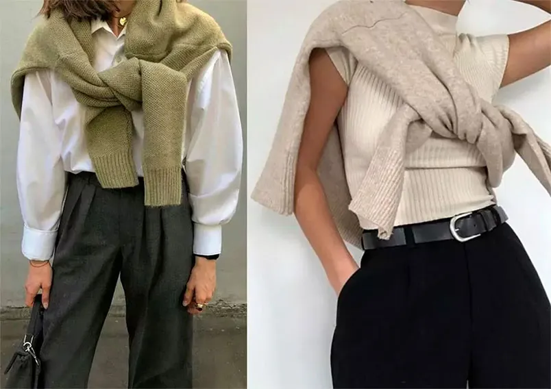 11 cách phối đồ với áo khoác len cardigan mỏng mùa thu vô cùng đẹp