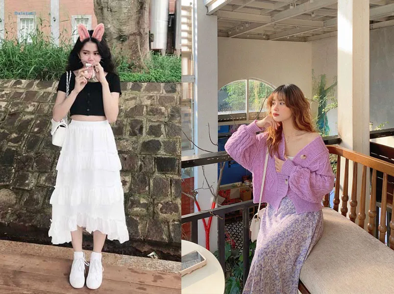 11 cách phối đồ với áo khoác len cardigan mỏng mùa thu vô cùng đẹp