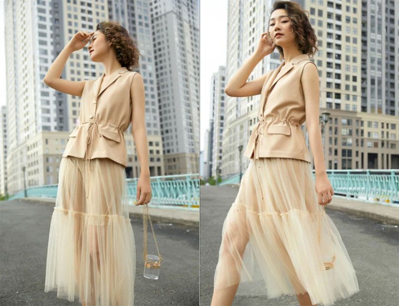 11+ cách phối đồ với chân váy voan chuẩn style Hàn