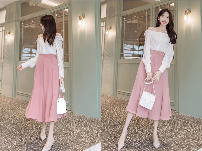 11+ cách phối đồ với chân váy voan chuẩn style Hàn