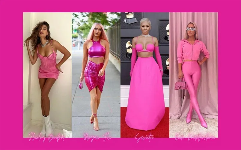 5 cách phối đồ theo xu hướng thời trang Barbiecore 