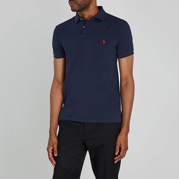 Áo Polo Nam Ralph Lauren Slim Fit RLNEUNAVY Màu Xanh Navy Size L - Thời trang - Vua Hàng Hiệu
