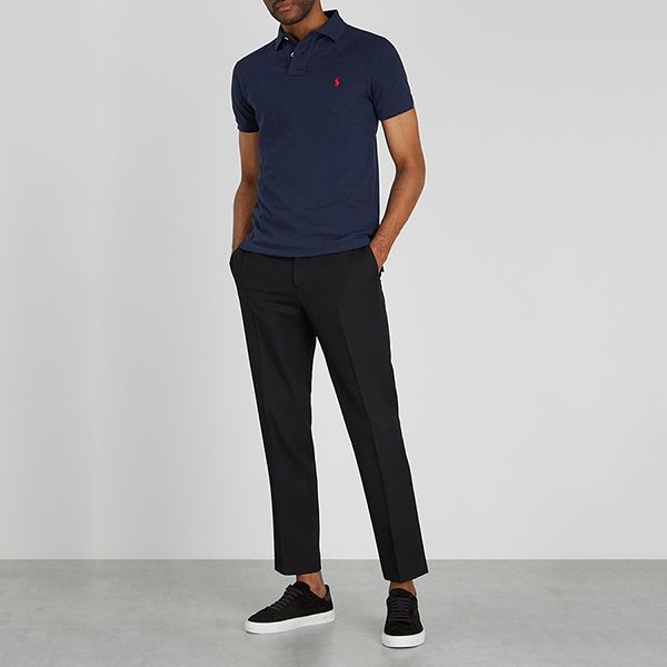 Áo Polo Nam Ralph Lauren Slim Fit RLNEUNAVY Màu Xanh Navy Size L - Thời trang - Vua Hàng Hiệu