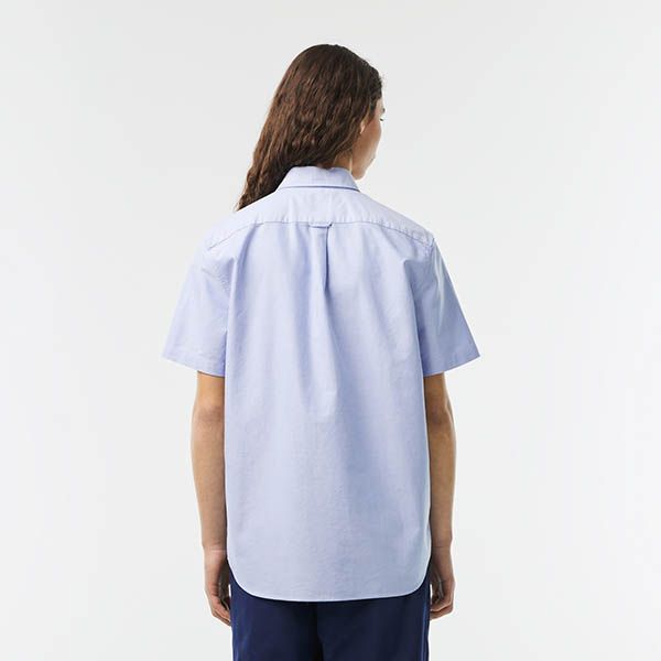 Áo Sơ Mi Nam Lacoste Men's Regular Fit Oxford Cotton Shirt CH2949-IN-HBP Màu Xanh Blue Size 39 - Thời trang - Vua Hàng Hiệu