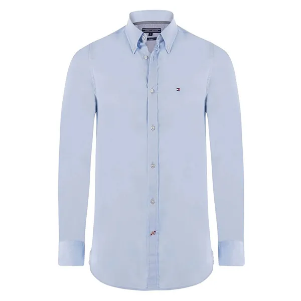 Áo Sơ Mi Nam Tommy Hilfiger TO9944267 Màu Xanh Nhạt Size XXL - Thời trang - Vua Hàng Hiệu