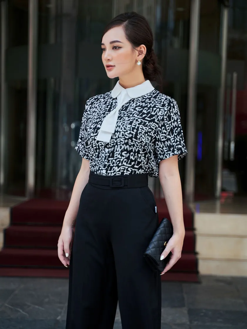 Top 30+ mẫu áo sơ mi nữ công sở thanh lịch và thời trang