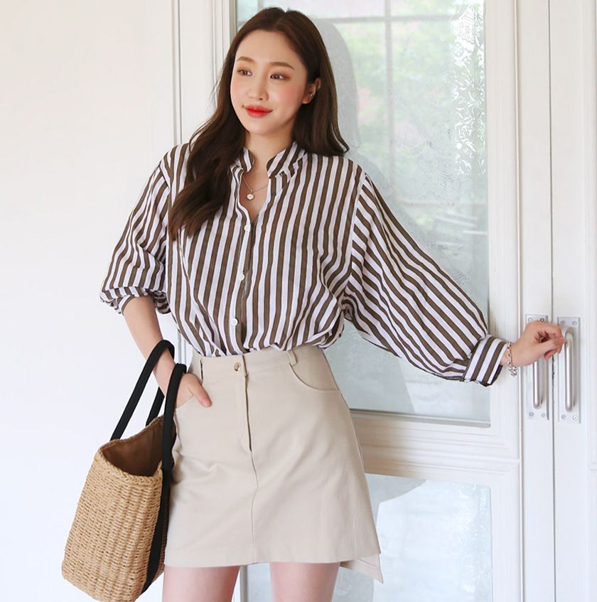 Top 30+ mẫu áo sơ mi nữ công sở thanh lịch và thời trang
