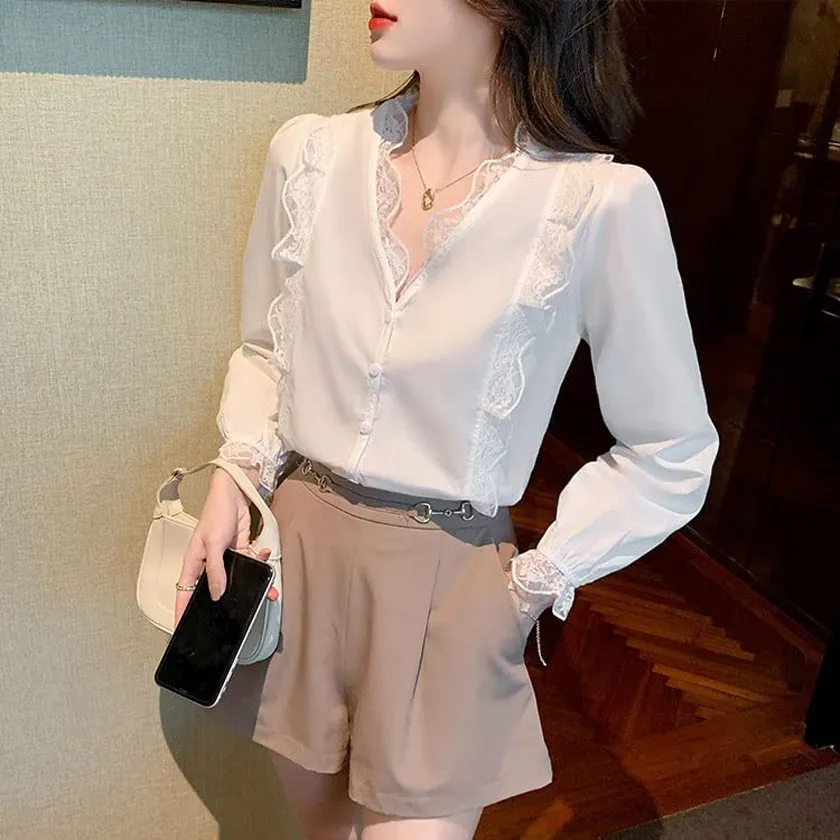 Top 30+ mẫu áo sơ mi nữ công sở thanh lịch và thời trang