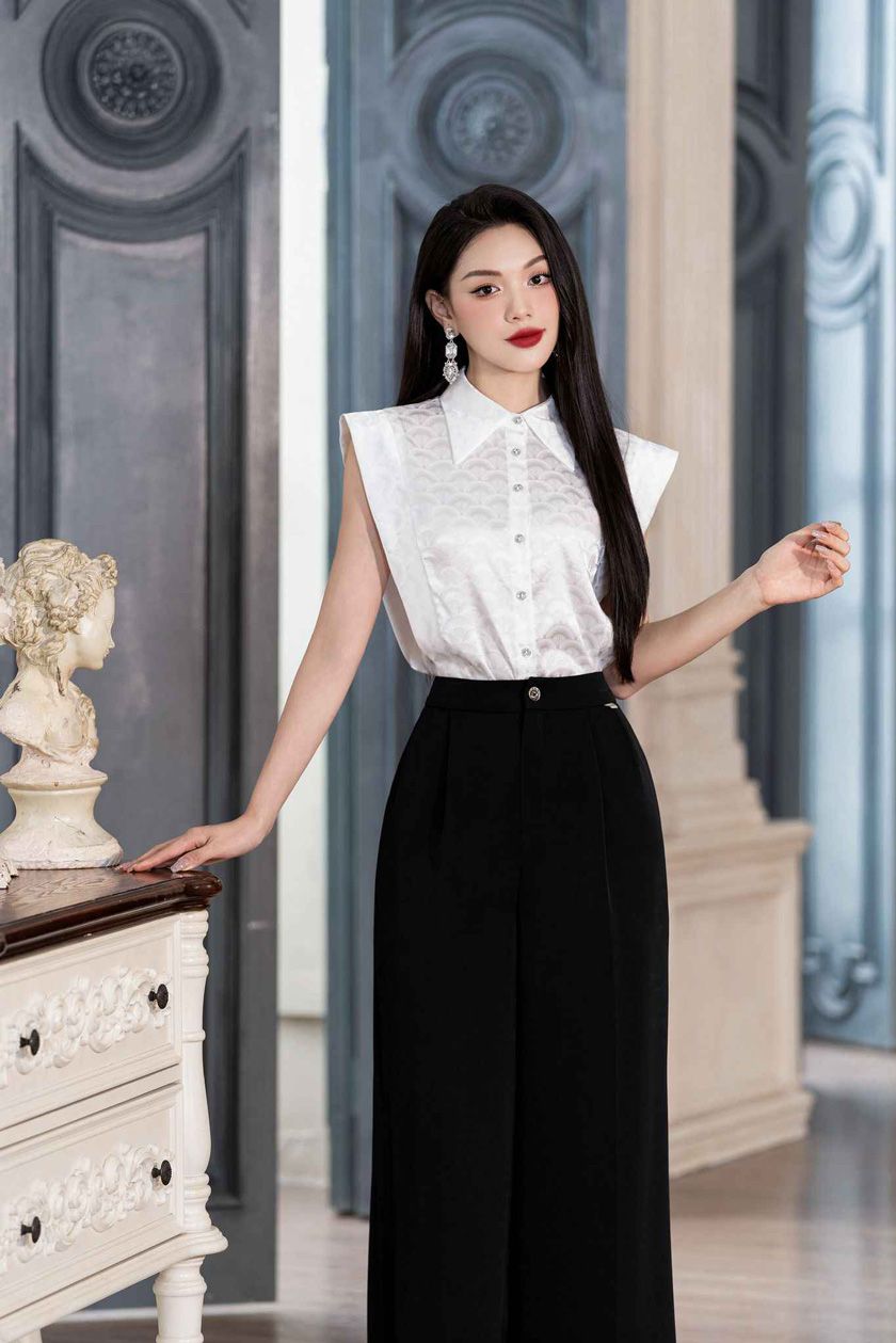 Top 30+ mẫu áo sơ mi nữ công sở thanh lịch và thời trang